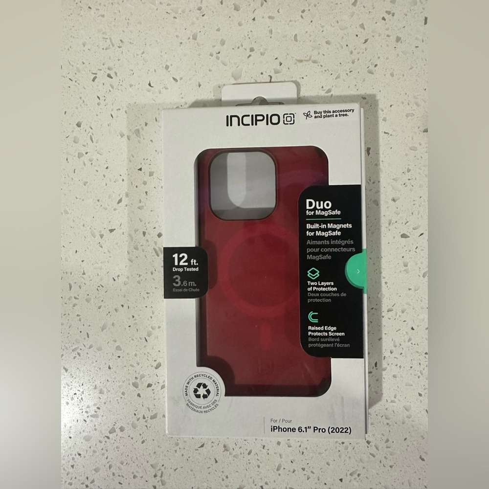 Incipio Duo MagSafe Compatible Case - Bold Red